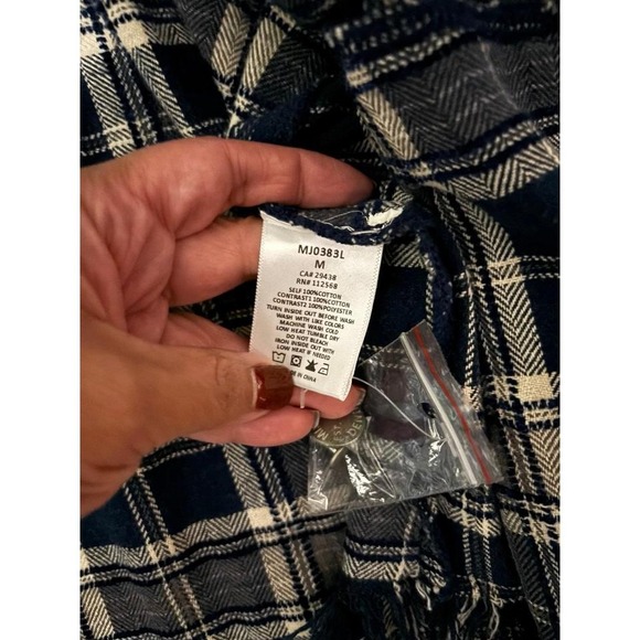 Miss Me mixed media shacket size Meduim - Picture 5 of 7